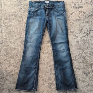 Hudson Jeans Flare in Deep Blue